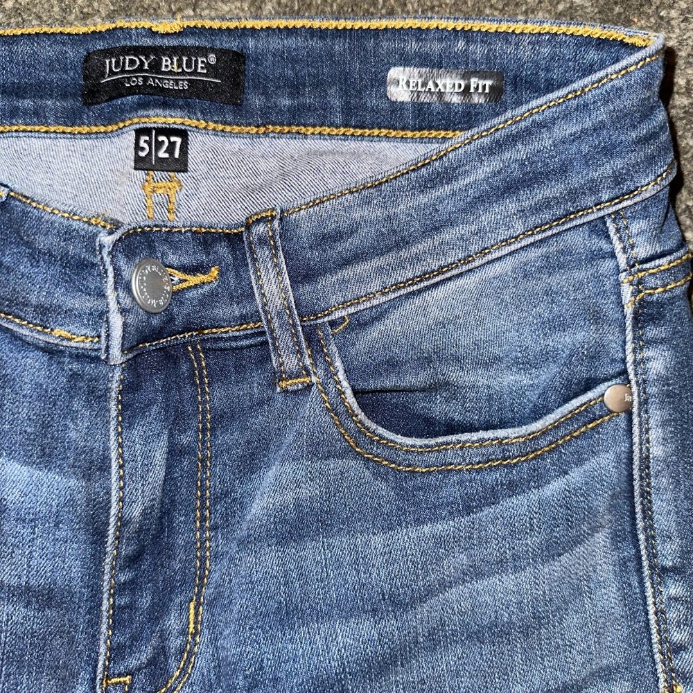JUDY BLUE WOMEN'S RELAXED FIT JEANS SIZE 5/27